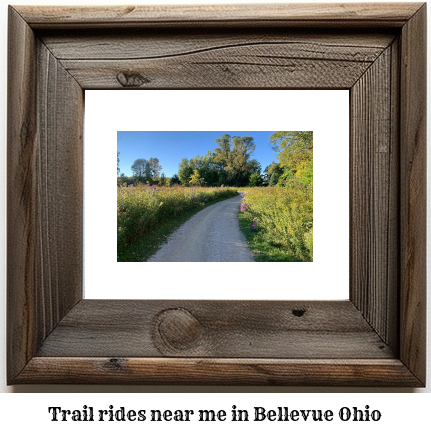 trail rides near me in Bellevue, Ohio